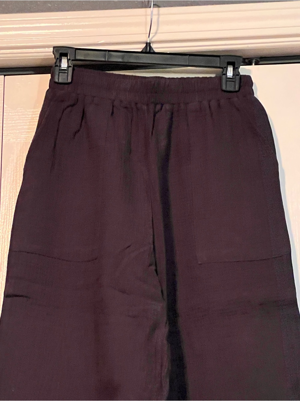 Zenana Outfitters Wide Leg Pull-On Pants in Ash Gray - Picture 4 of 6